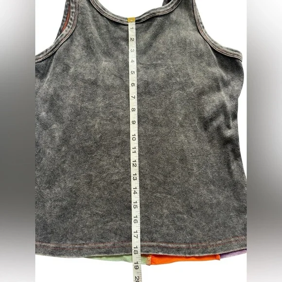 Unbranded bohemian Style Tank Cotton Patchwork Floral Embroidery Tank Top Size L - Picture 9 of 9